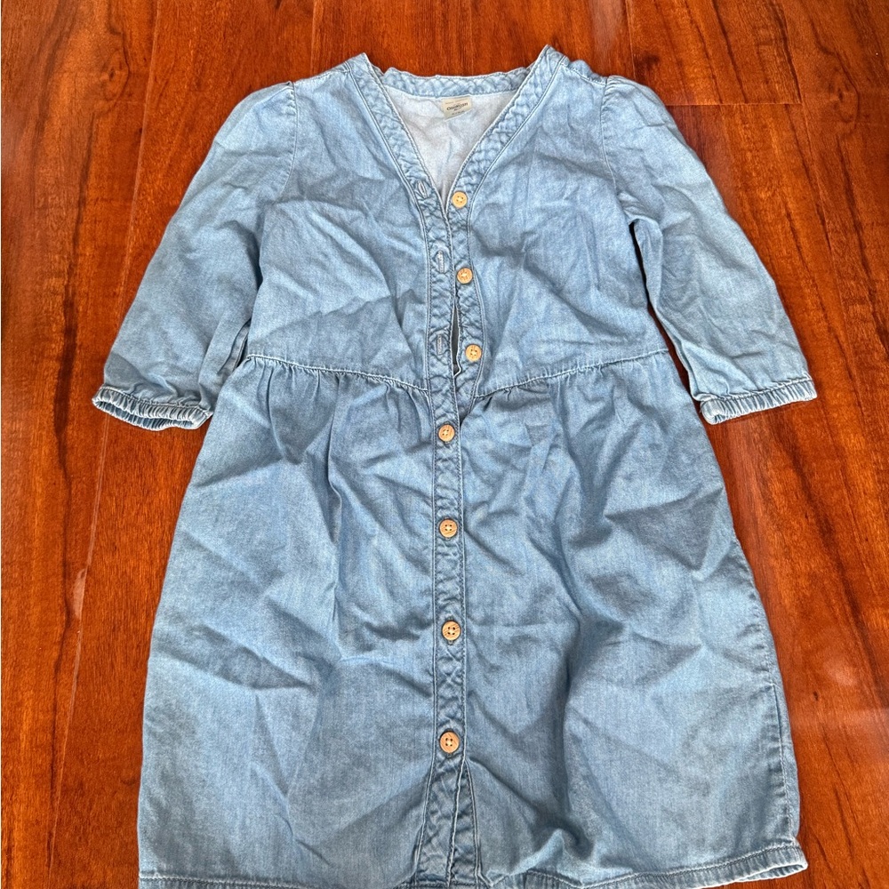 OshKosh B'gosh Blue Denim Kids Dress